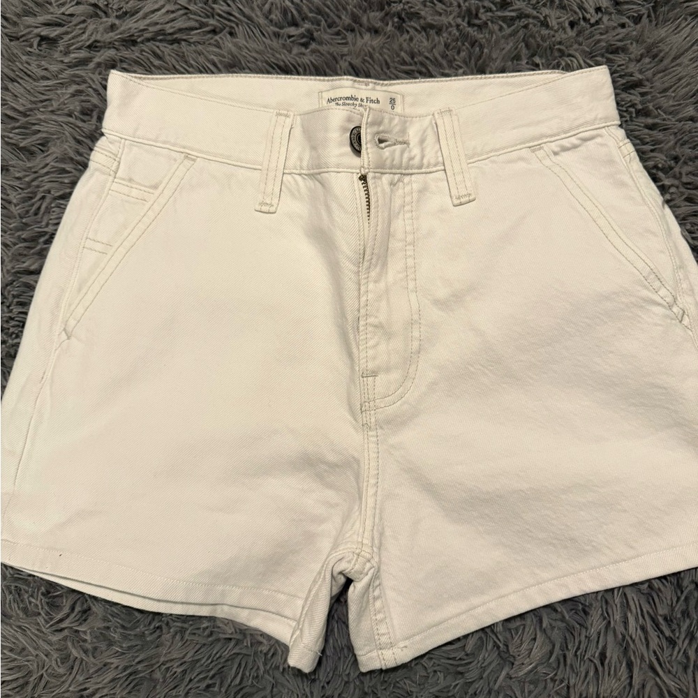 Abercrombie Slouchy Mid Rise Shorts